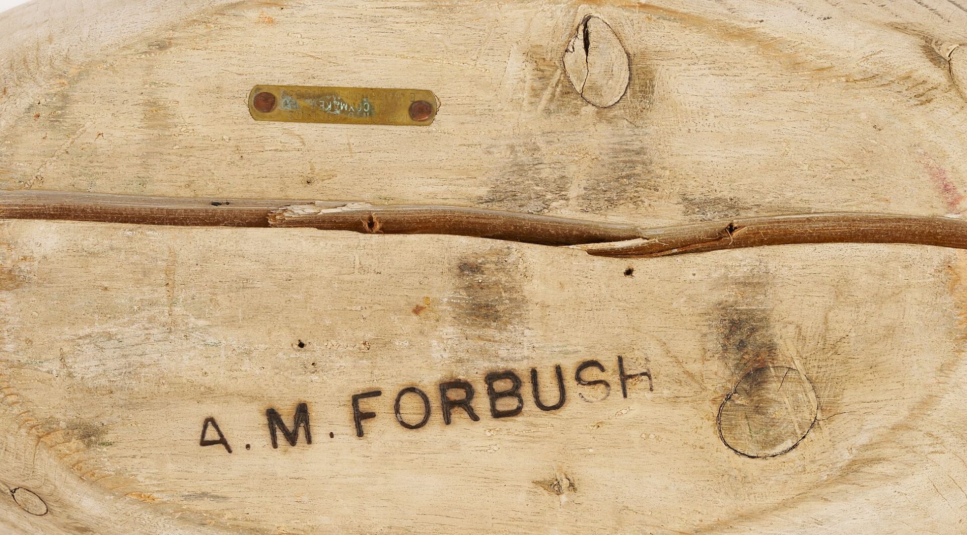 Lot 948: Joe Lincoln Style Canada Goose Decoy By Monty Collins