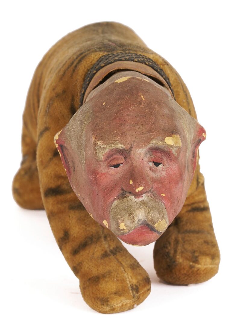Lot 953: Georges Clemenceau Historical Tiger Figurine