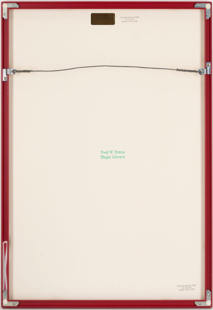 Lot 957: 3 Fak Hong Framed Magic Posters