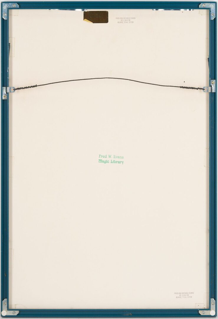 Lot 957: 3 Fak Hong Framed Magic Posters