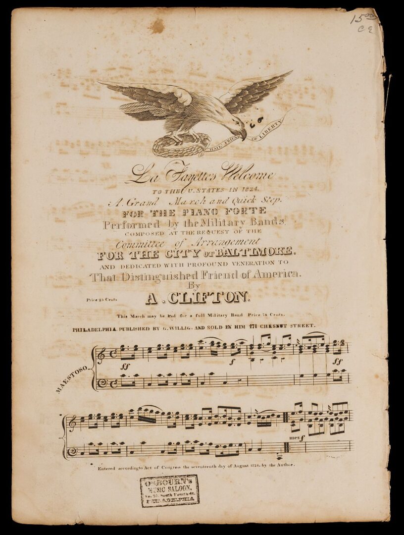 Lot 961: 17 pcs Sheet Music: Nashville,  Civil War, and Black / Minstrel Related