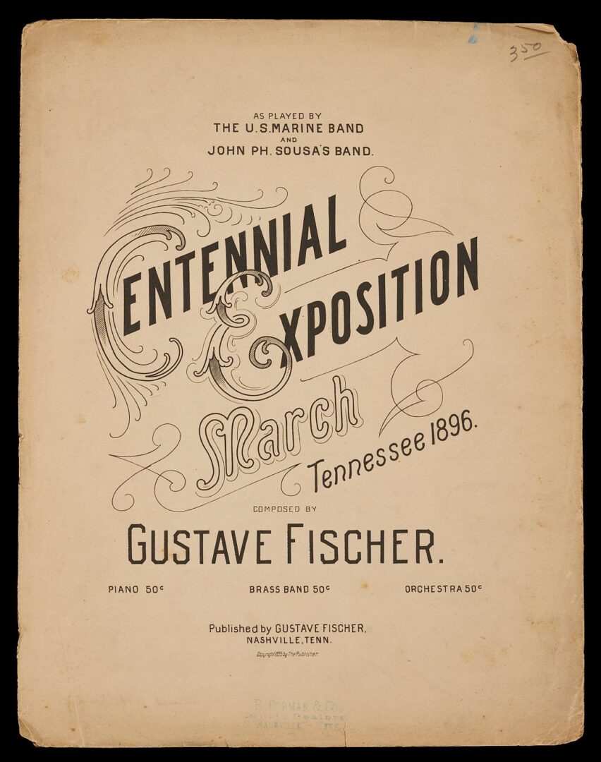 Lot 961: 17 pcs Sheet Music: Nashville,  Civil War, and Black / Minstrel Related