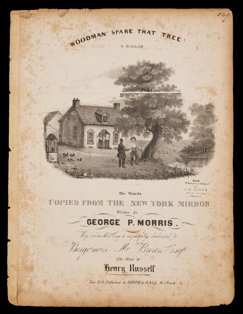 Lot 961: 17 pcs Sheet Music: Nashville,  Civil War, and Black / Minstrel Related
