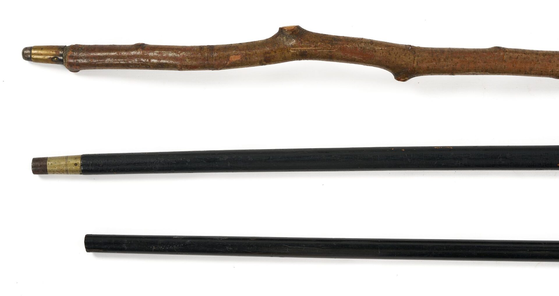 Lot 963: 3 Walking Sticks or Canes inc. Civil War Interest