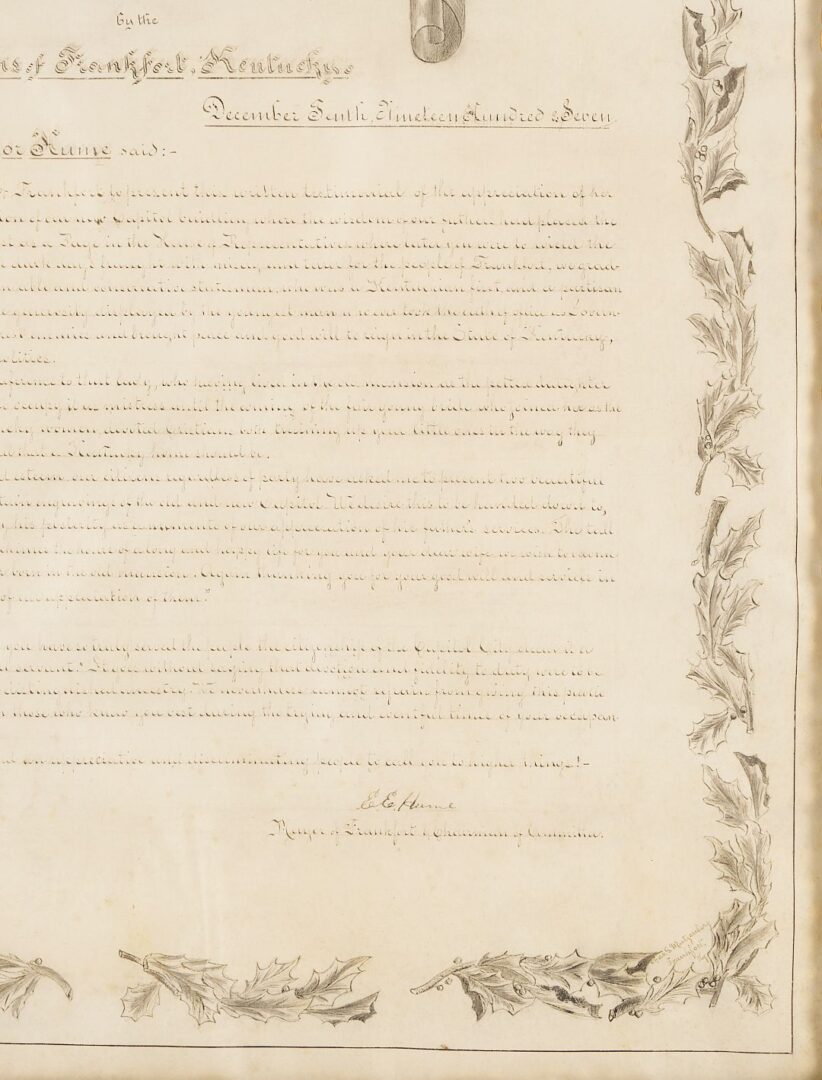 Lot 964: KY Capitol Presentation Document