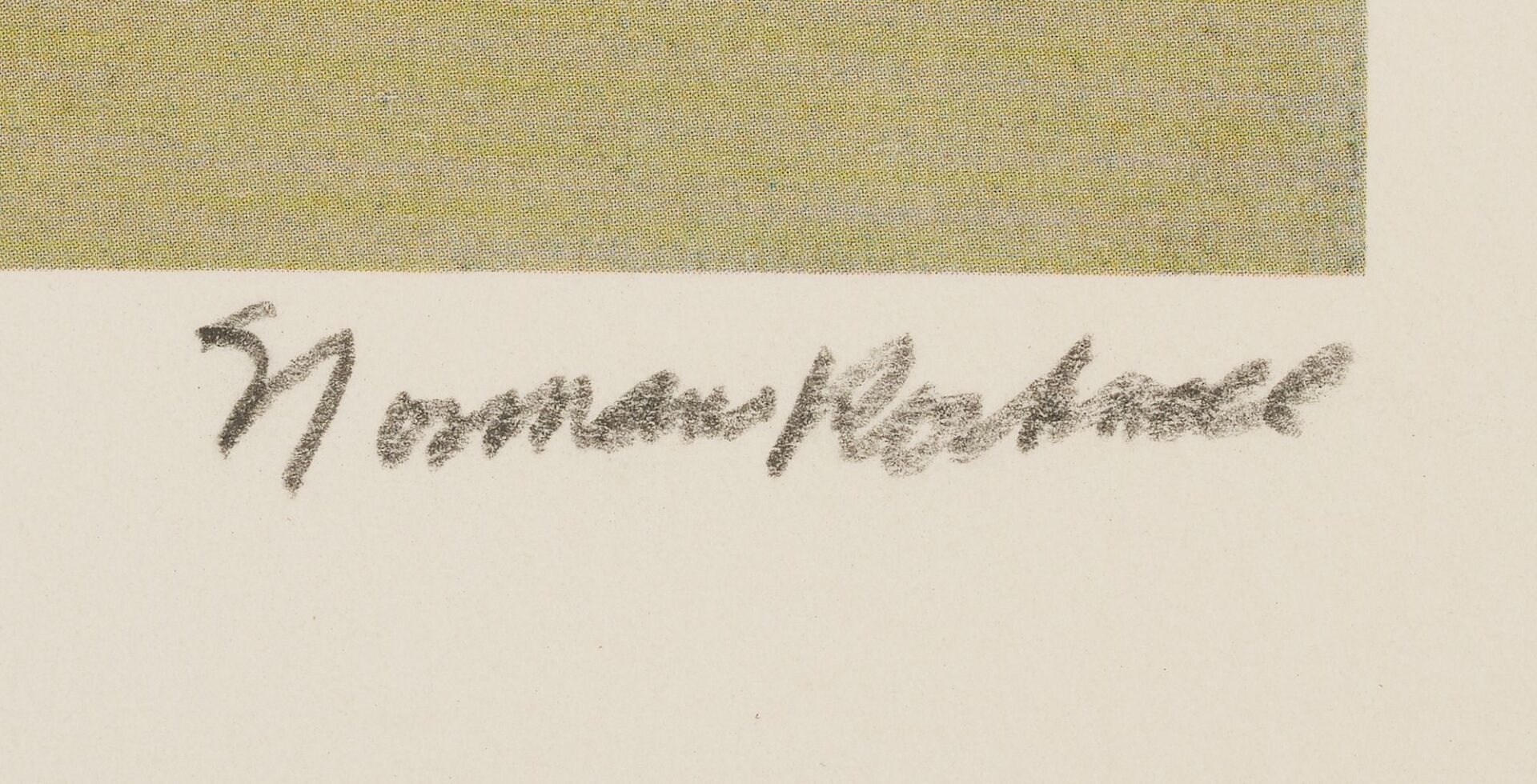 Lot 965: Norman Rockwell Signed John F. Kennedy Portrait, 1976