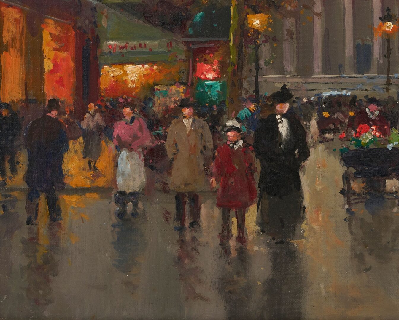 Lot 97: Edouard Cortes O/C, Place de la Madeleine