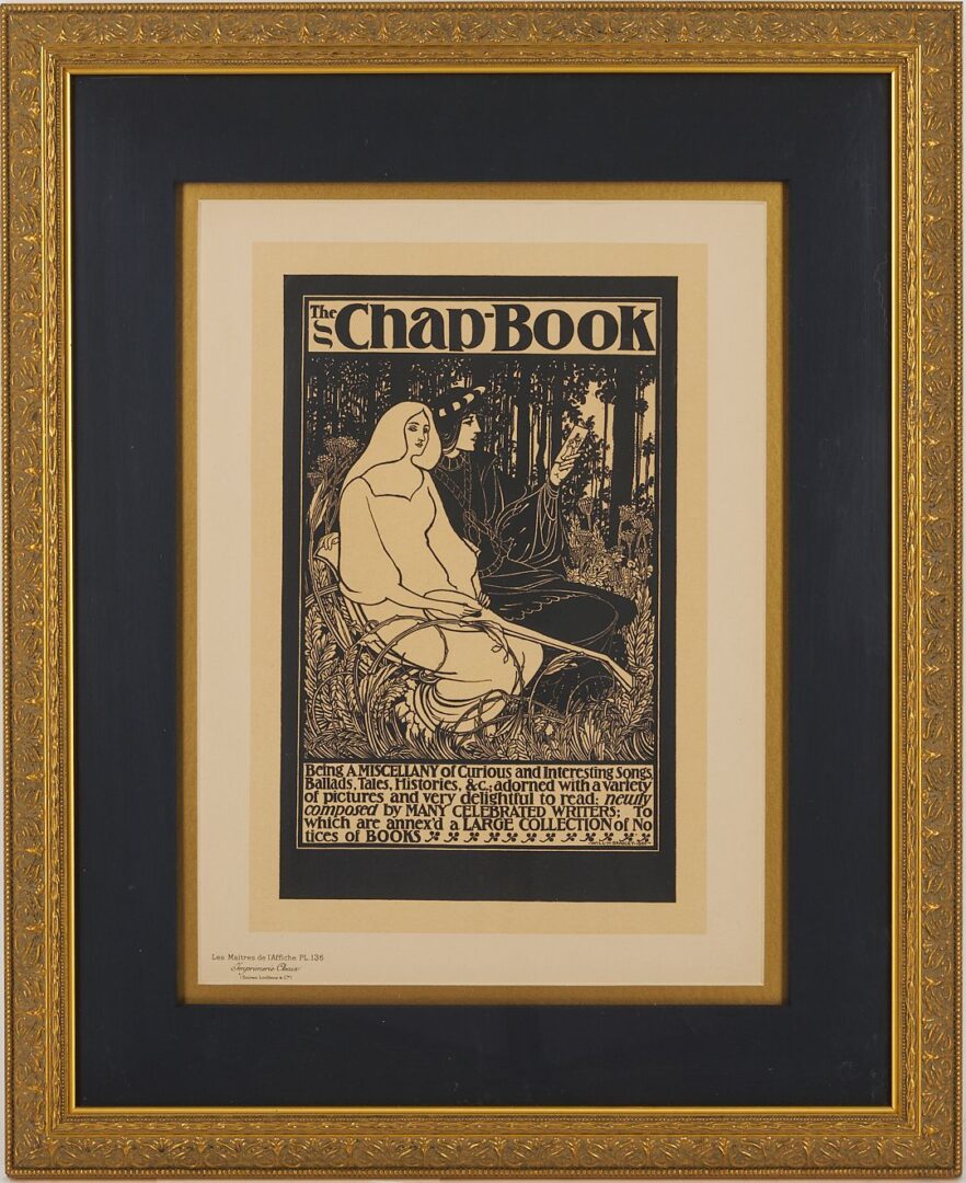 Lot 981: 2 Art Nouveau Period Posters incl. Bicycle, Maitres de l’Affiche