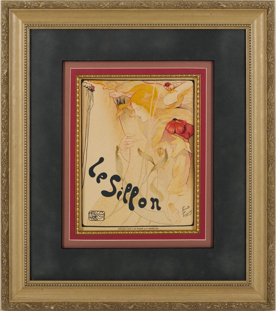 Lot 982: 2  Maitres de l’Affiche Advertising posters: Touissant and Cheret