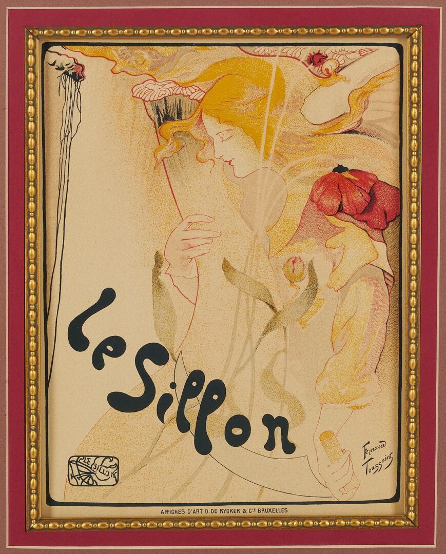 Lot 982: 2  Maitres de l’Affiche Advertising posters: Touissant and Cheret