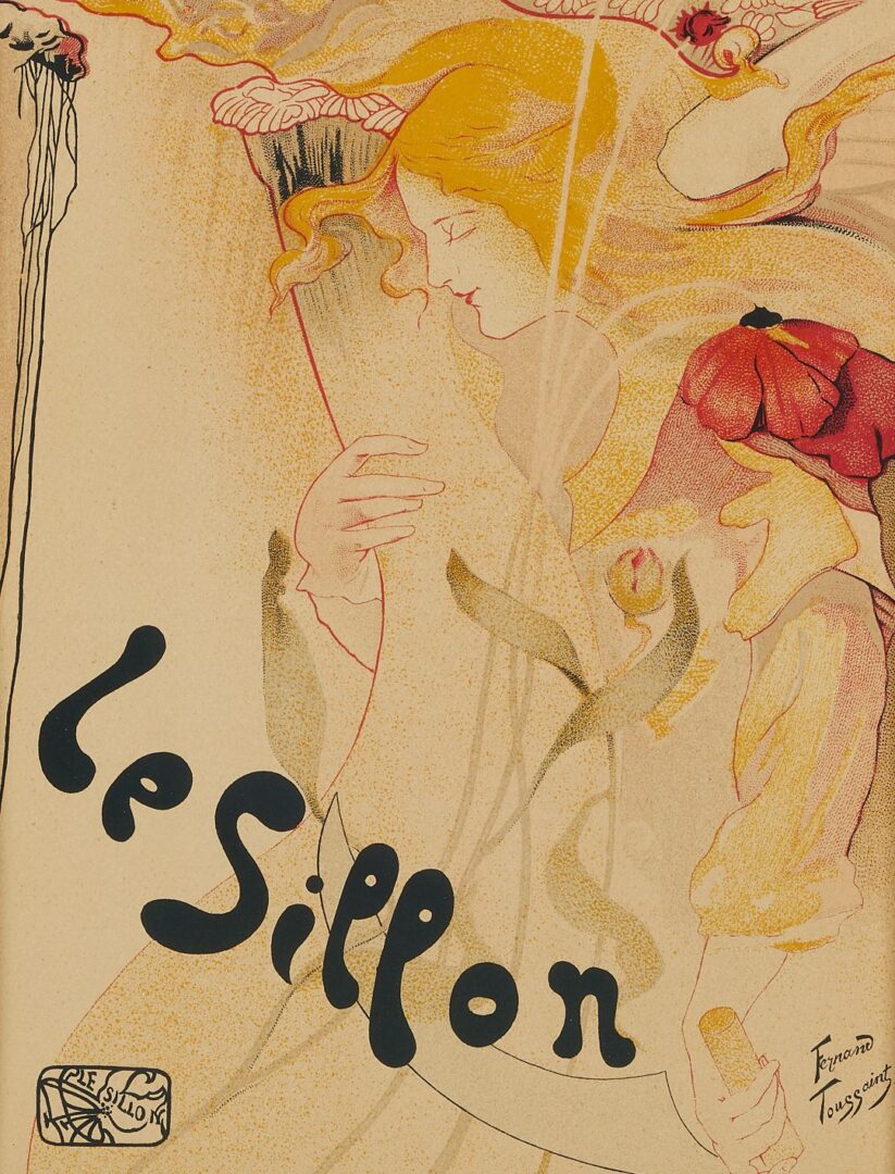 Lot 982: 2  Maitres de l’Affiche Advertising posters: Touissant and Cheret