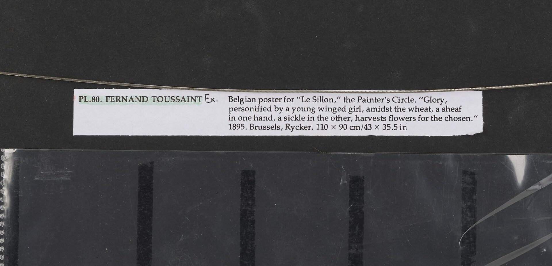 Lot 982: 2  Maitres de l’Affiche Advertising posters: Touissant and Cheret