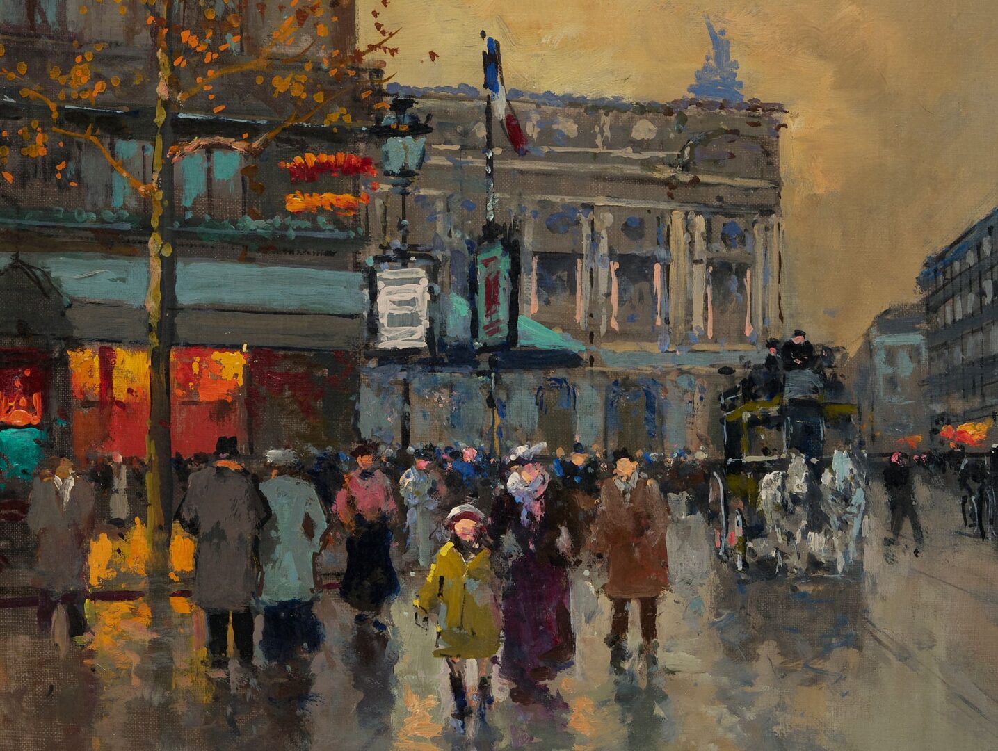 Lot 98: Edouard Cortes O/C, L’Opera