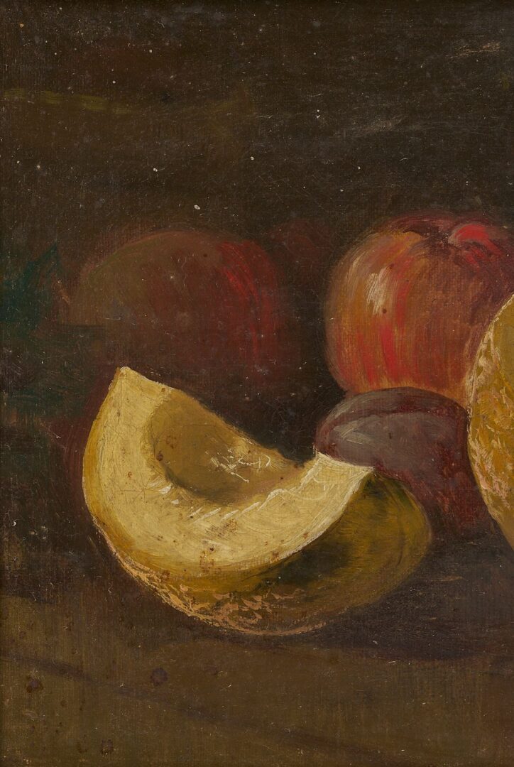 Lot 996: F. Bertini O/C Still Life with Fruit