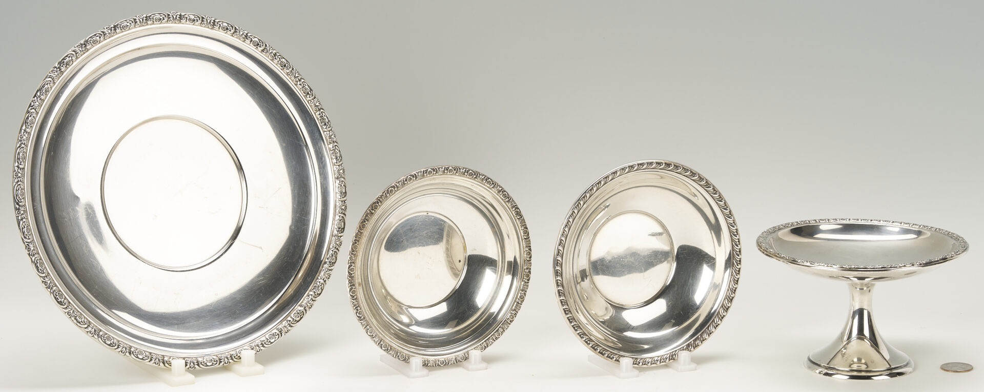 Lot 1004: 4 Sterling Silver Hollowware Items