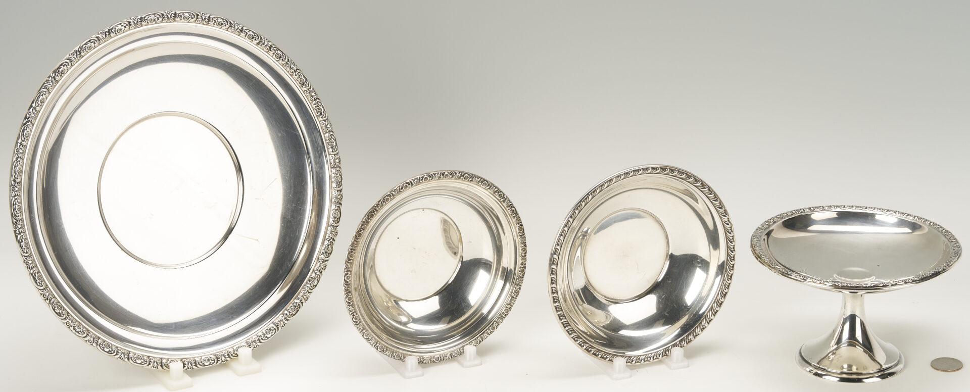 Lot 1004: 4 Sterling Silver Hollowware Items