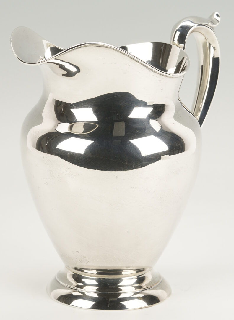 Lot 1007: Gorham “Old French” Sterling Silver Water Pitcher