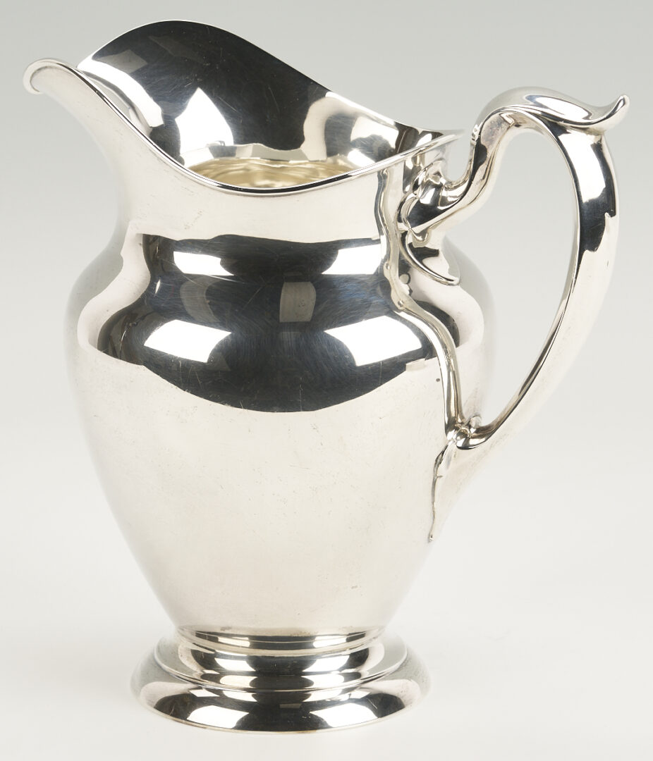 Lot 1007: Gorham “Old French” Sterling Silver Water Pitcher