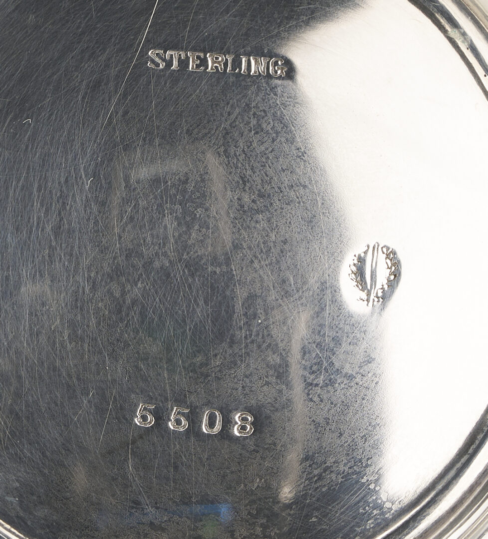 Lot 1008: 6 Assorted pcs Sterling Silver Hollowware