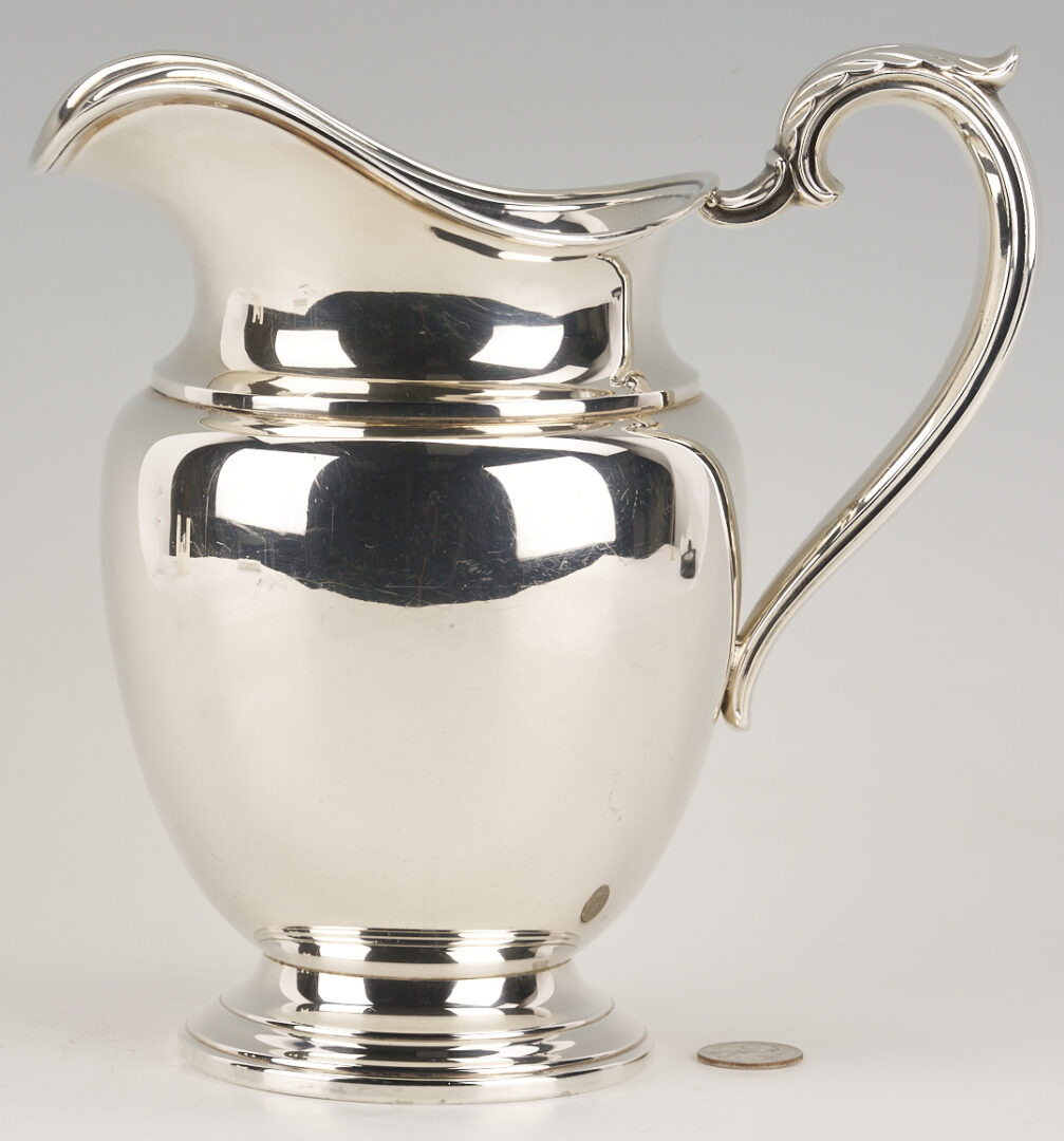 Lot 1010: International Sterling Silver Water Pitcher
