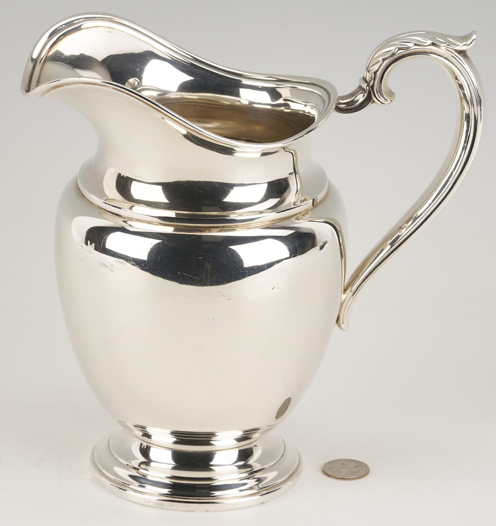 Lot 1010: International Sterling Silver Water Pitcher