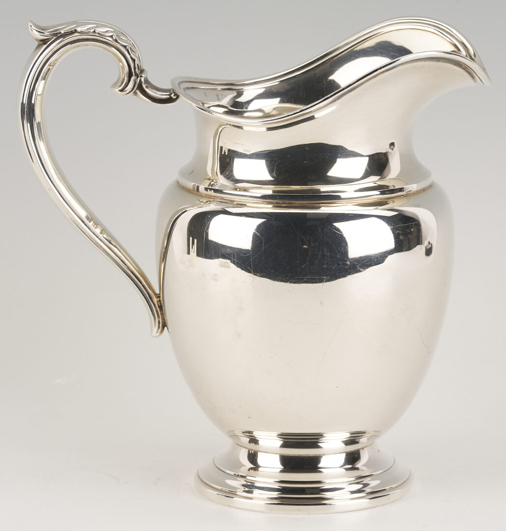 Lot 1010: International Sterling Silver Water Pitcher