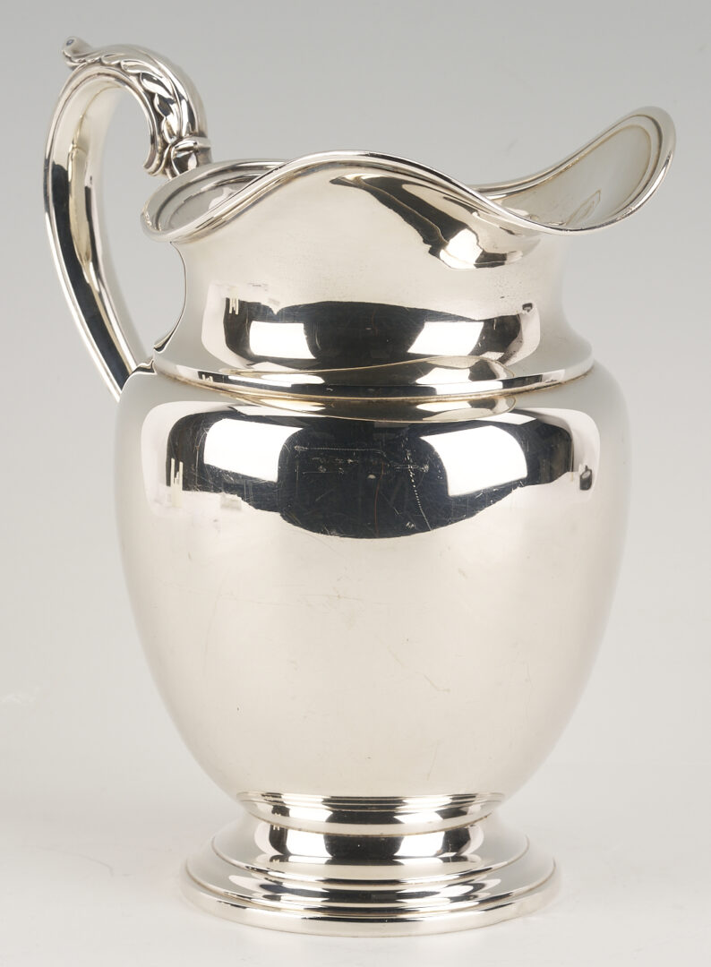 Lot 1010: International Sterling Silver Water Pitcher