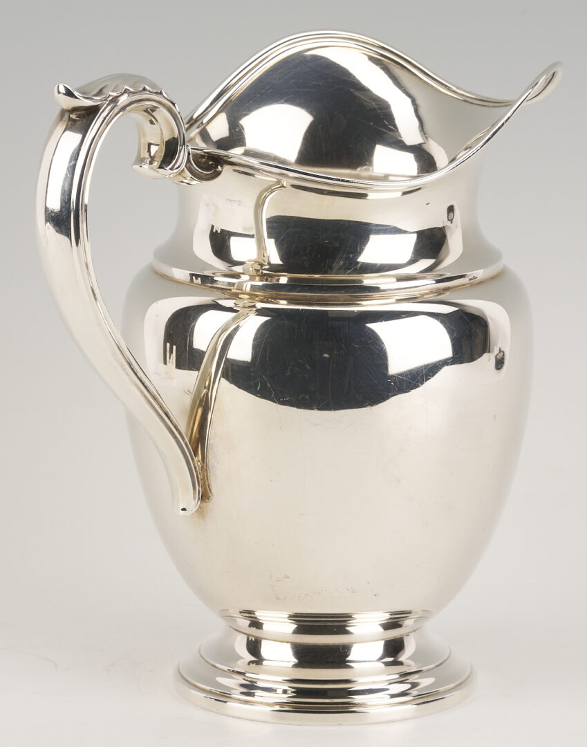 Lot 1010: International Sterling Silver Water Pitcher
