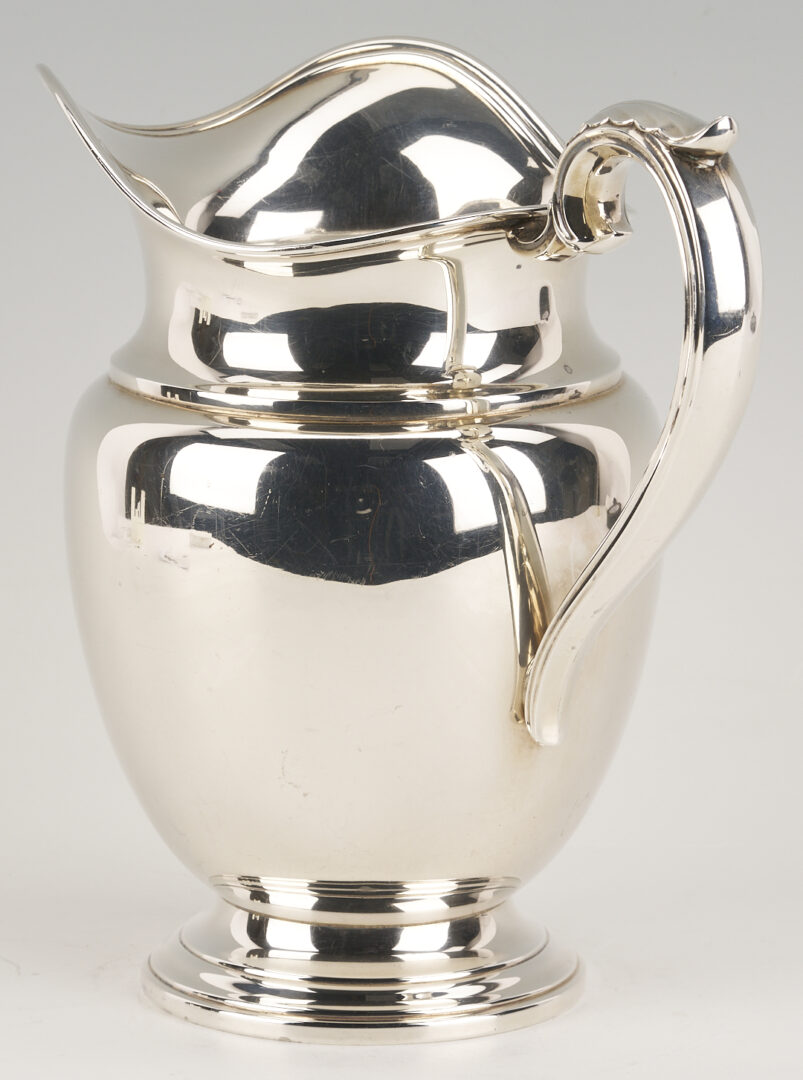 Lot 1010: International Sterling Silver Water Pitcher