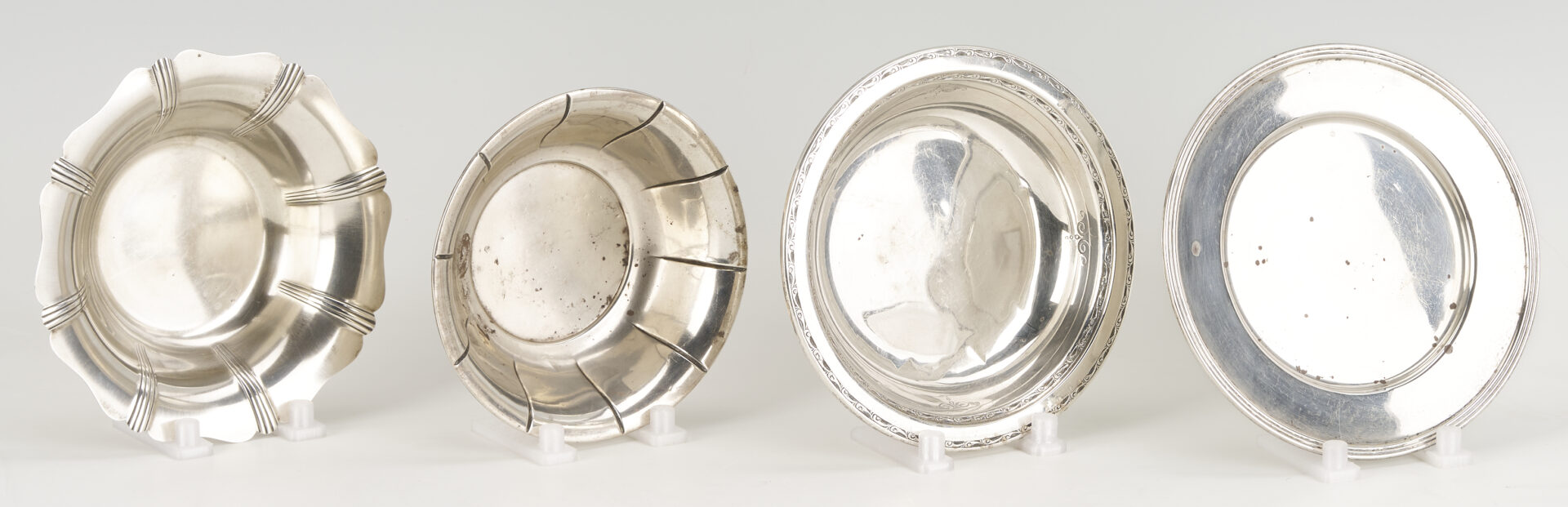 Lot 1011: 8 Assorted Silver Hollowware Items