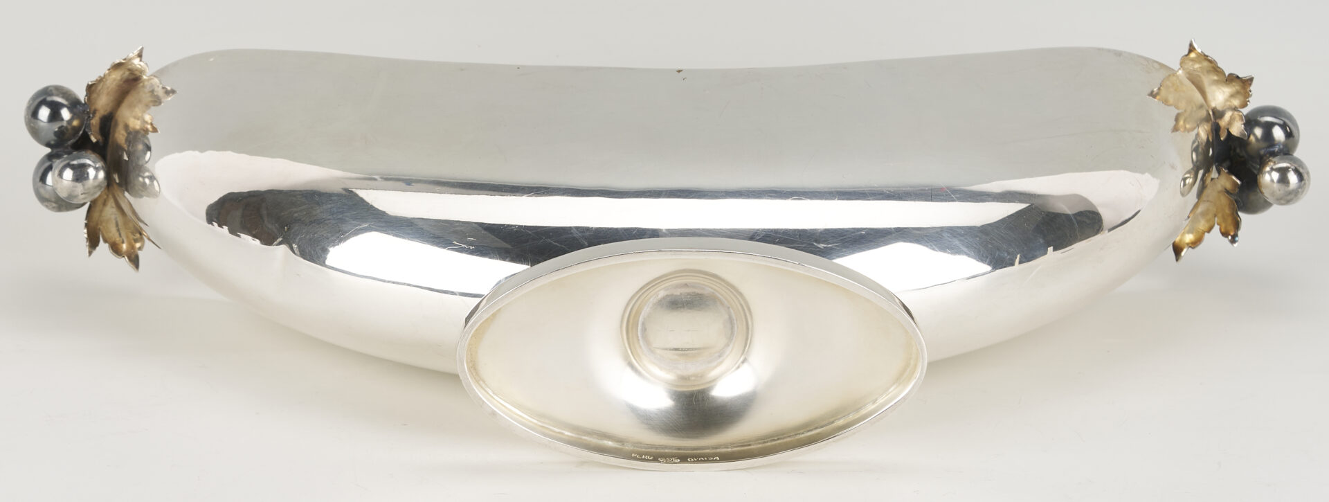 Lot 1019: Peruvian Modernist Sterling Silver Compote, Opaisa