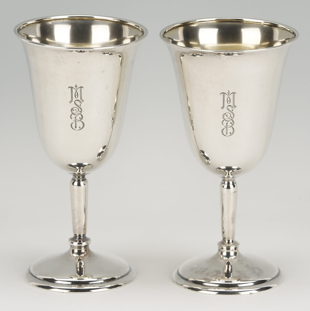 Lot 1024: 5 Sterling Silver Hollowware Pieces