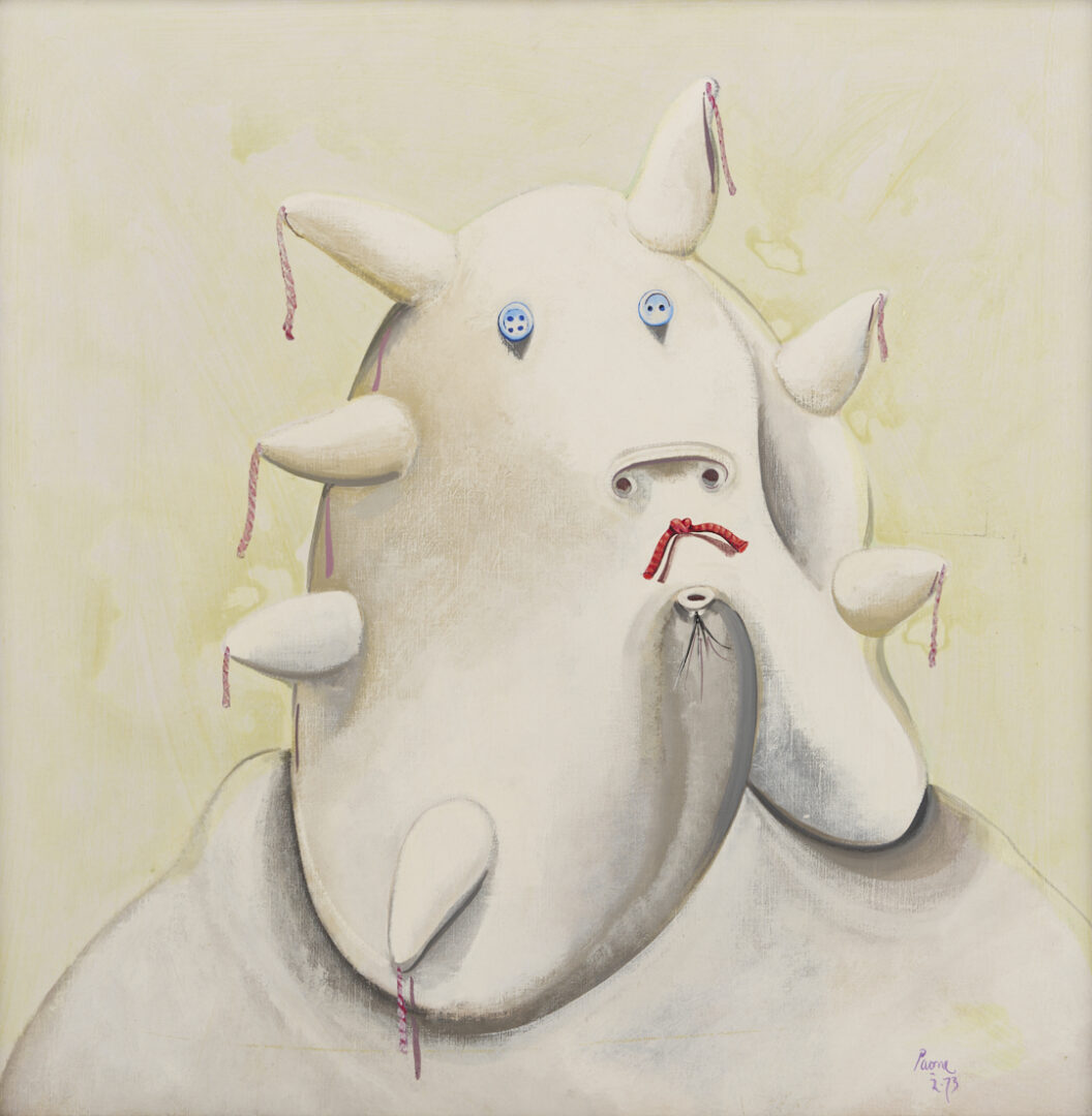 Lot 1038: Peter Paone Acrylic & Graphite on Canvas