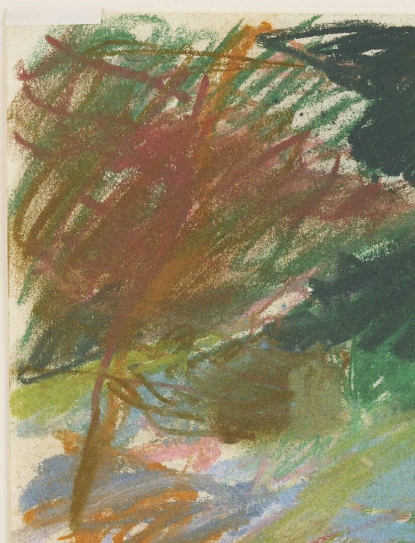 Lot 1041: 7 George Bunker Works on Paper Incl. Painting, Print, Collage, & Drawings