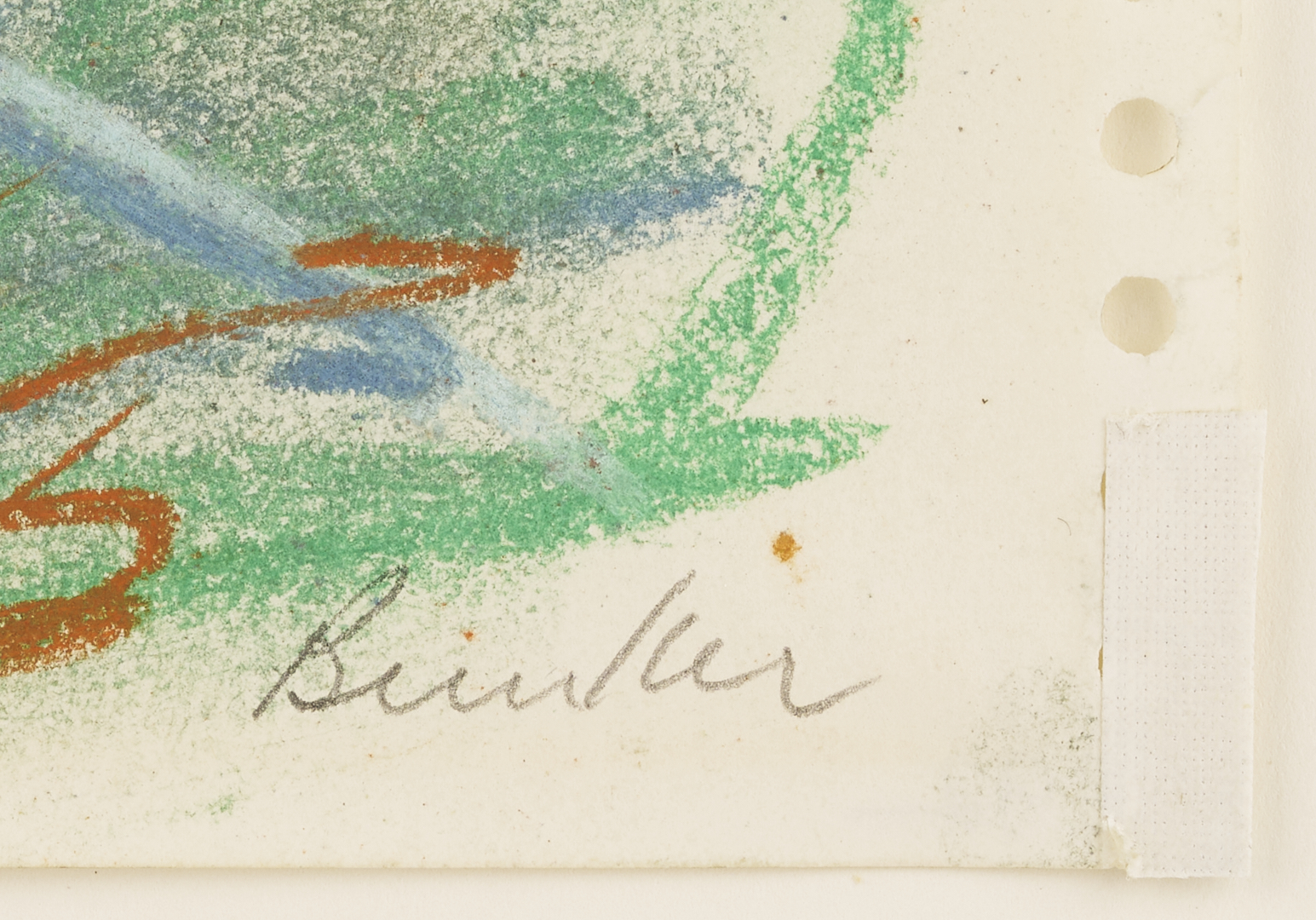 Lot 1041: 7 George Bunker Works on Paper Incl. Painting, Print, Collage, & Drawings