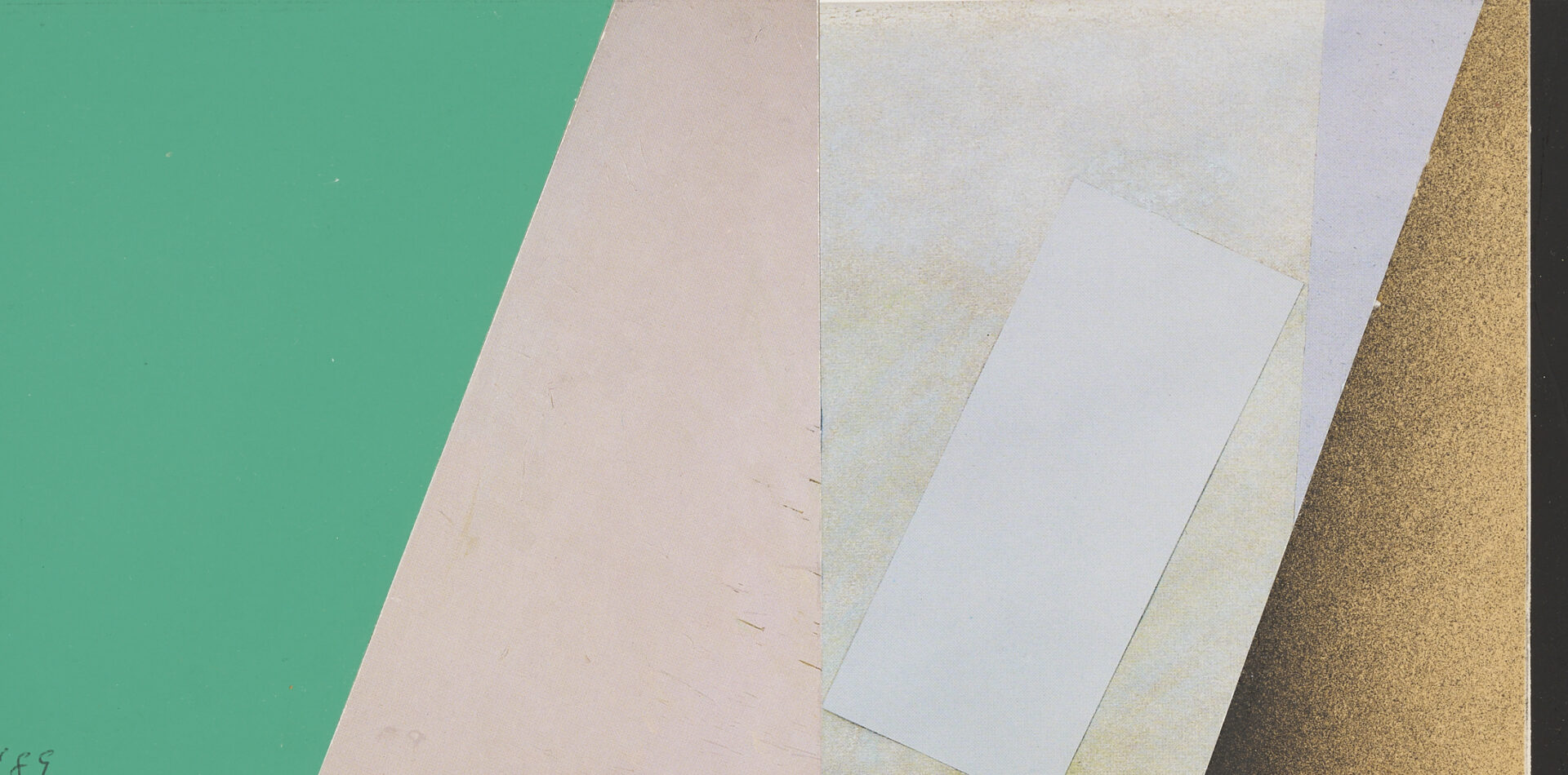 Lot 1041: 7 George Bunker Works on Paper Incl. Painting, Print, Collage, & Drawings