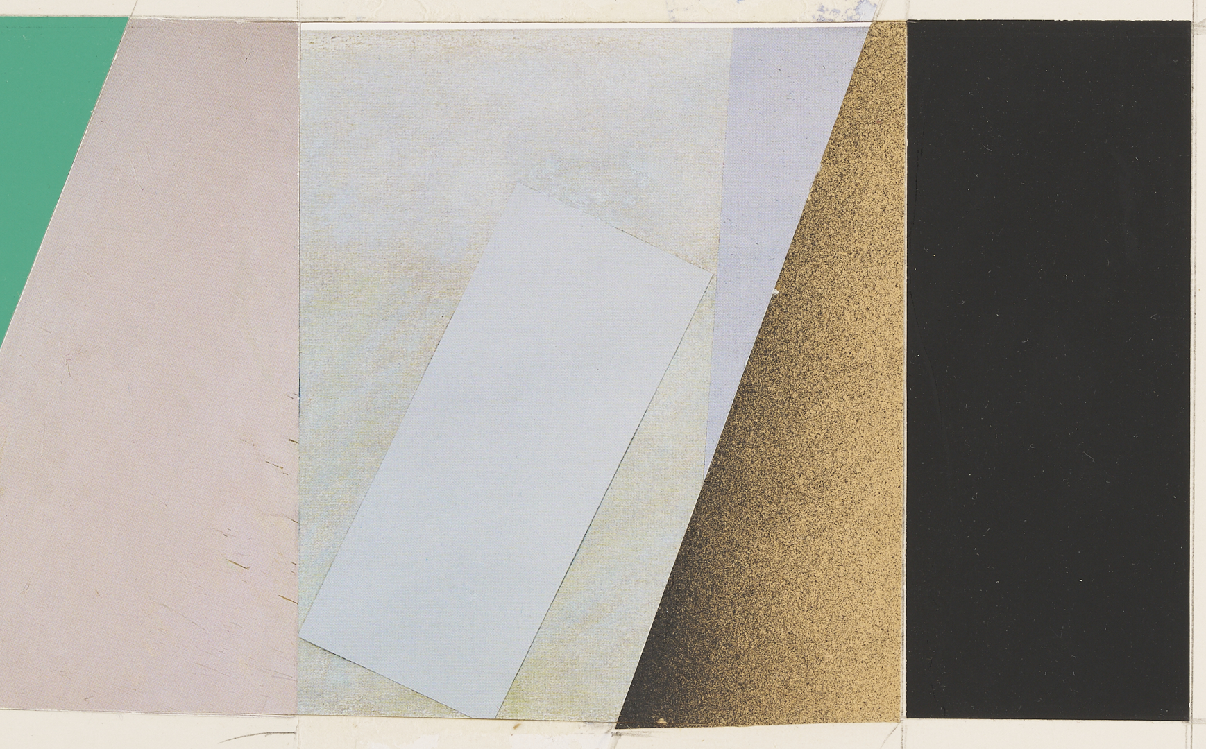 Lot 1041: 7 George Bunker Works on Paper Incl. Painting, Print, Collage, & Drawings