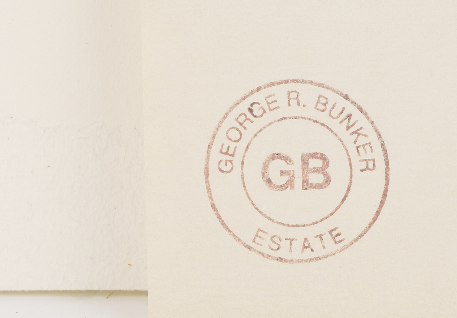 Lot 1041: 7 George Bunker Works on Paper Incl. Painting, Print, Collage, & Drawings