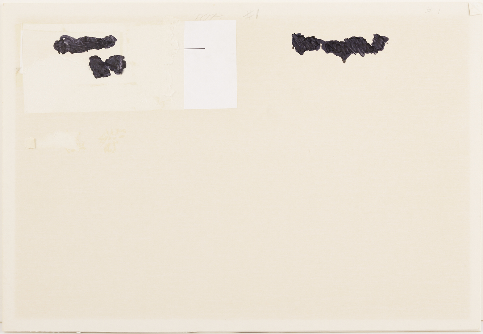 Lot 1041: 7 George Bunker Works on Paper Incl. Painting, Print, Collage, & Drawings
