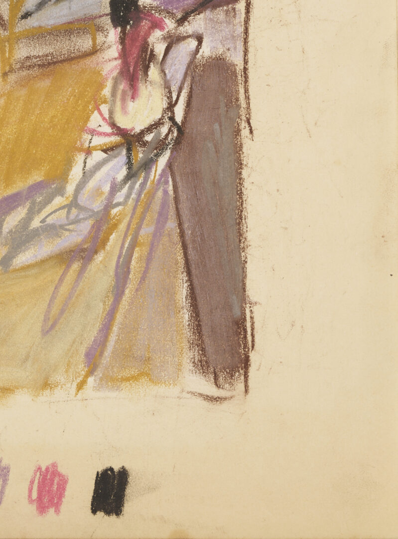 Lot 1041: 7 George Bunker Works on Paper Incl. Painting, Print, Collage, & Drawings