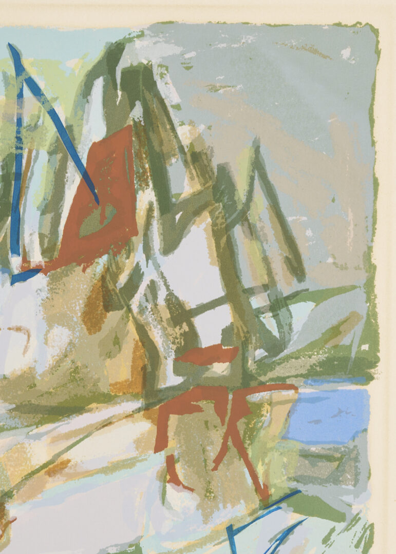 Lot 1041: 7 George Bunker Works on Paper Incl. Painting, Print, Collage, & Drawings