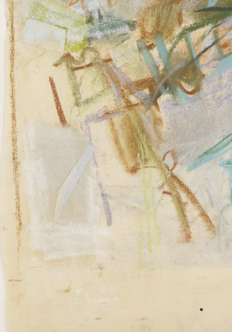 Lot 1041: 7 George Bunker Works on Paper Incl. Painting, Print, Collage, & Drawings
