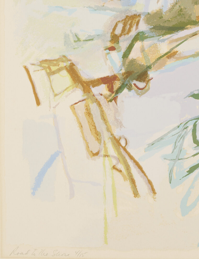 Lot 1041: 7 George Bunker Works on Paper Incl. Painting, Print, Collage, & Drawings
