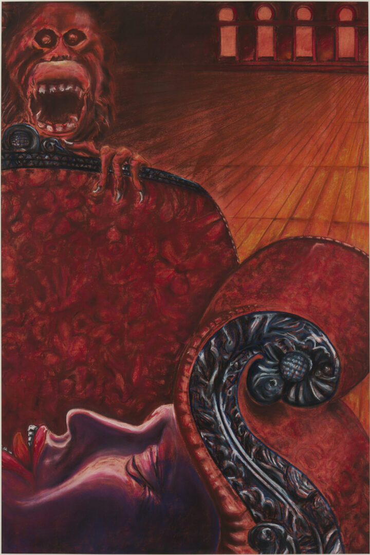 Lot 1042: Larry Edwards Pastel on Paper Painting