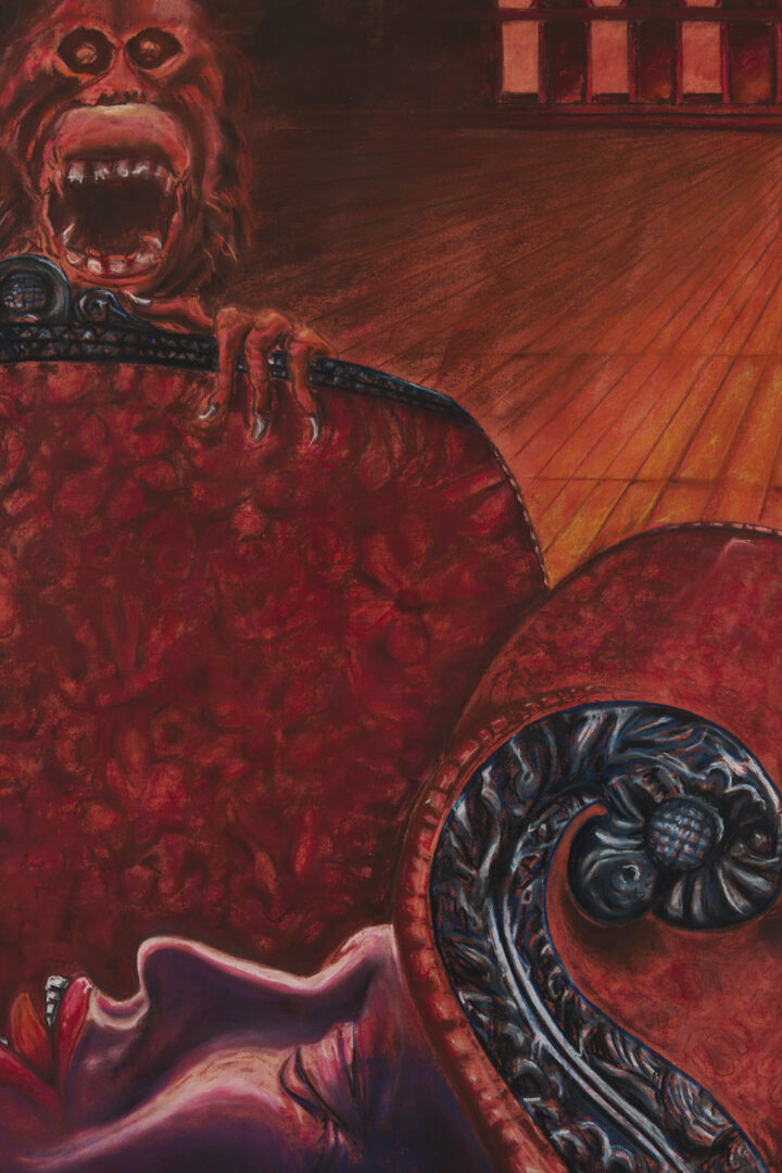 Lot 1042: Larry Edwards Pastel on Paper Painting