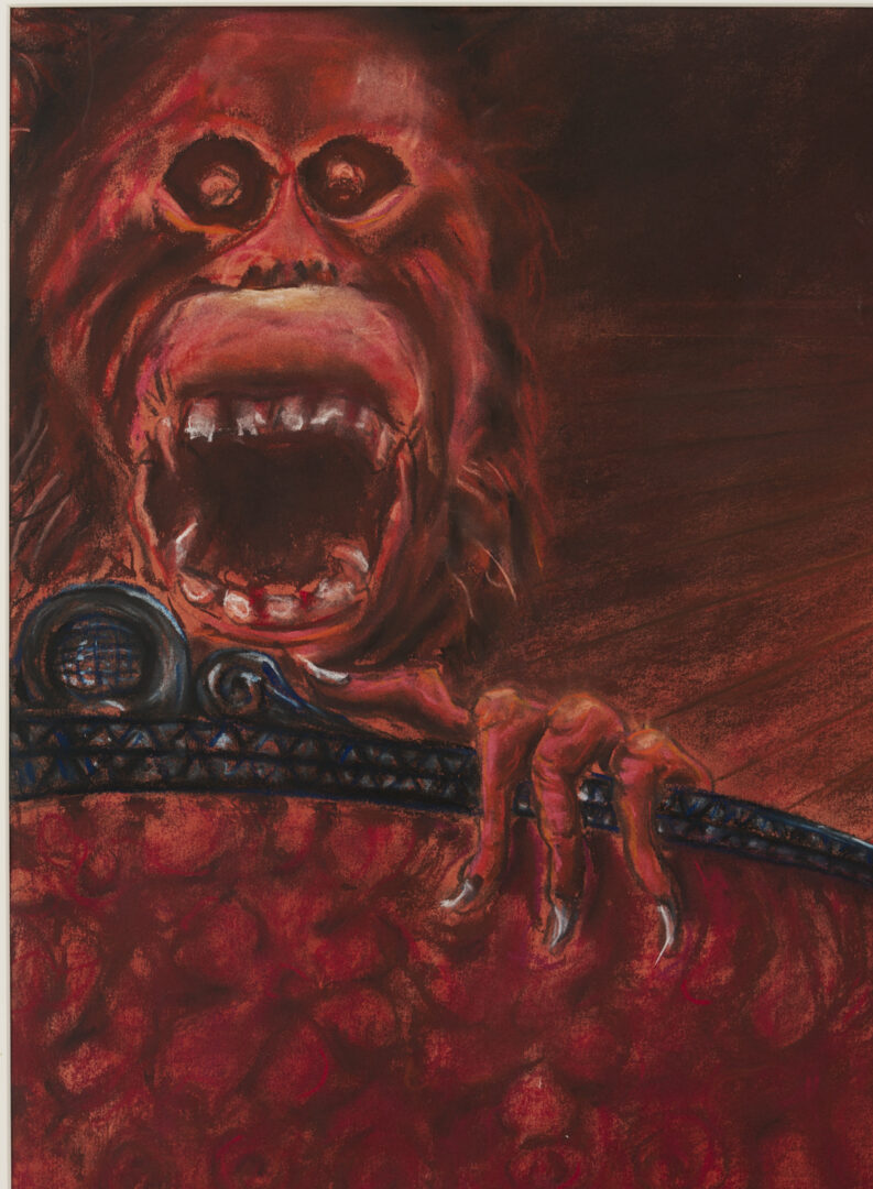 Lot 1042: Larry Edwards Pastel on Paper Painting