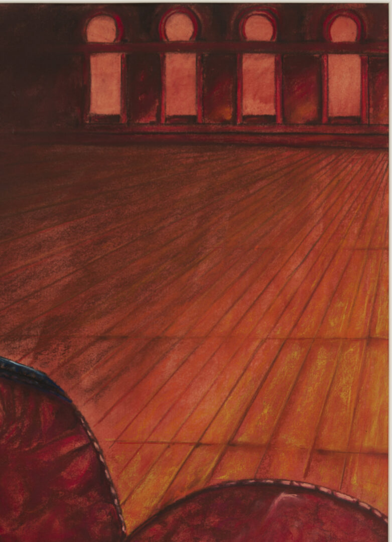 Lot 1042: Larry Edwards Pastel on Paper Painting