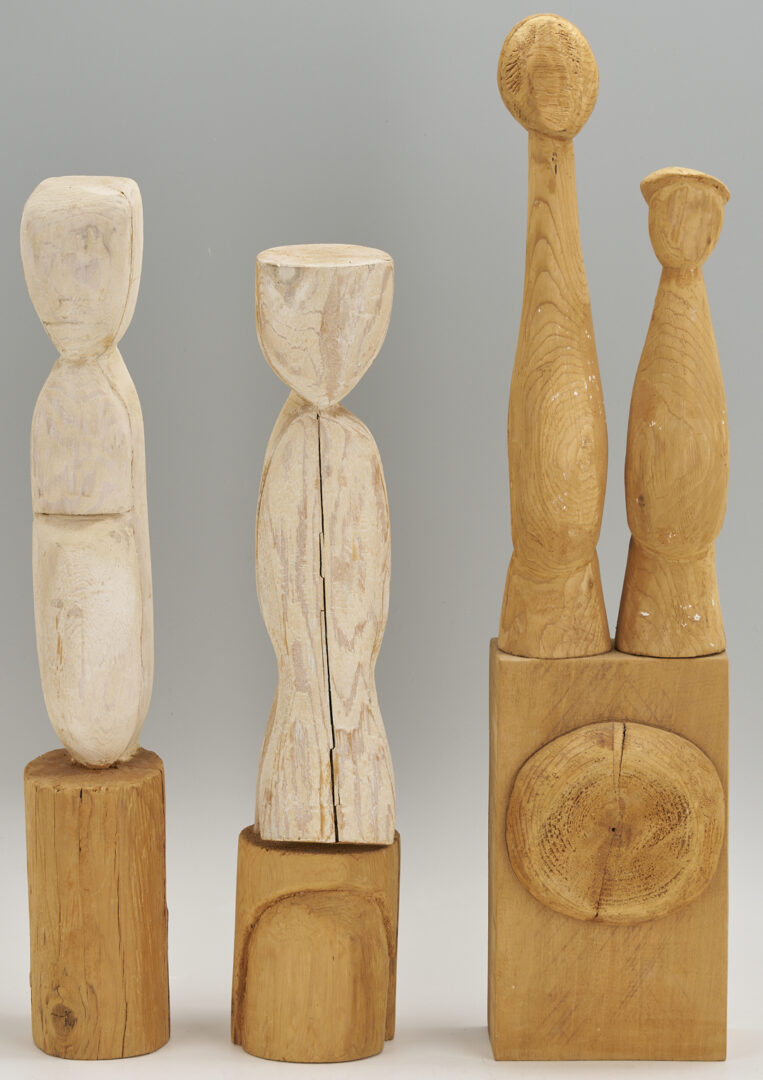 Lot 1046: 4 Meyer Wolfe Sculptures Incl. Statue of a Woman