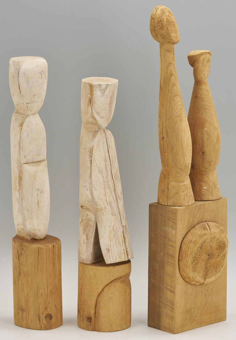 Lot 1046: 4 Meyer Wolfe Sculptures Incl. Statue of a Woman