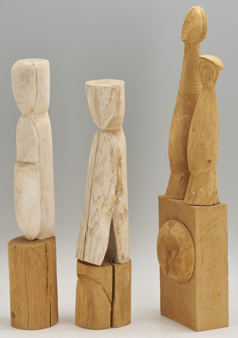 Lot 1046: 4 Meyer Wolfe Sculptures Incl. Statue of a Woman